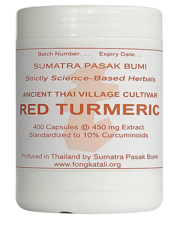 Image of 1 container of Thai Red Turmeric (Curcuma longa) Extract