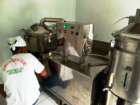 Industrial extraction equipment for botanical processing